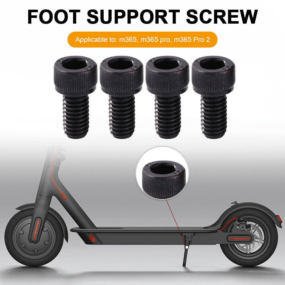 4pcs Electric Scooter Parking Kickstand Screws Accessories for M365 Pro 2