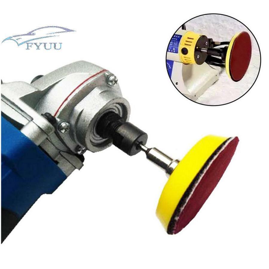 100pcs 2inch Sanding Disc Sand Paper Hook Loop Sander+Backer Pad+M6Drill Adapter