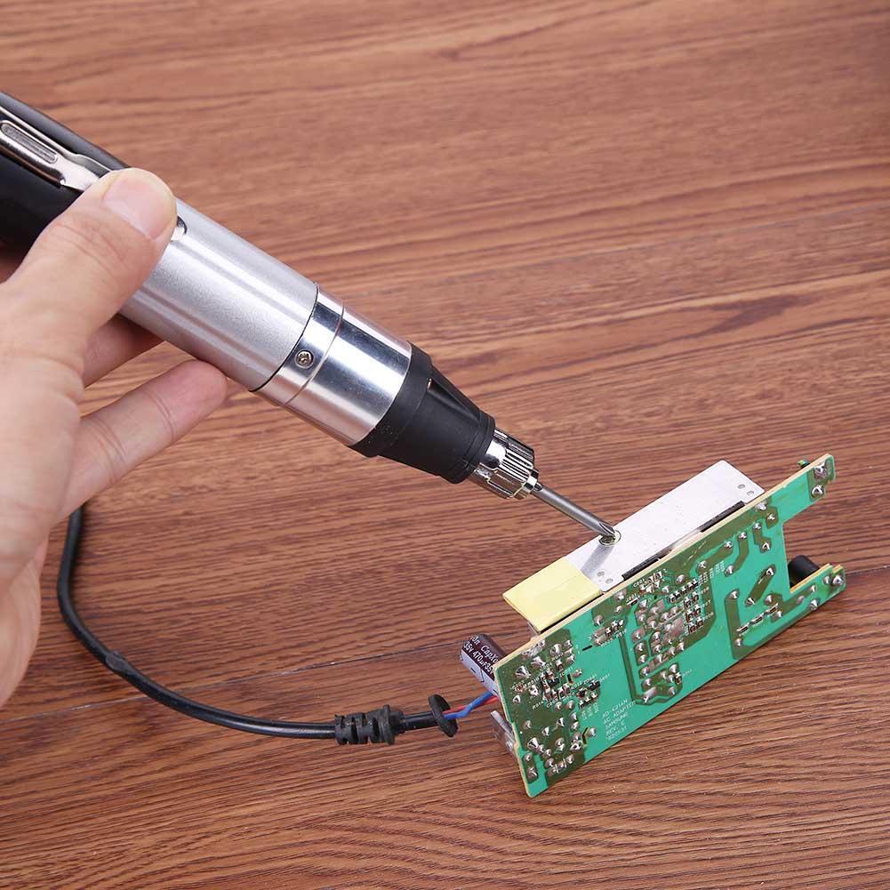 220V Straight Electric Screwdriver Set Home Electronic Maintenance Tool