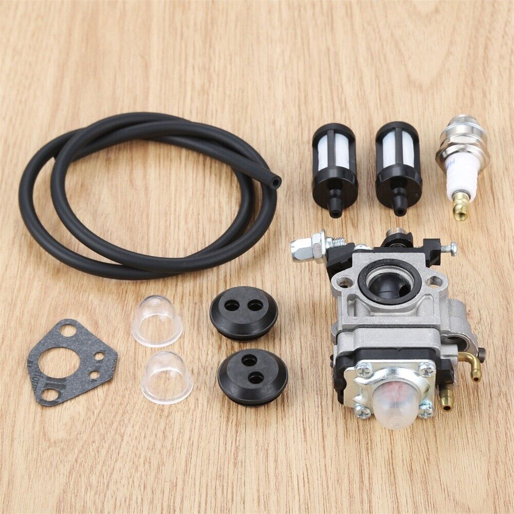 Carburetor w Repower Tune Up Kit for Earthquake MC43 MC43E MC43CE MC43ECE Tiller