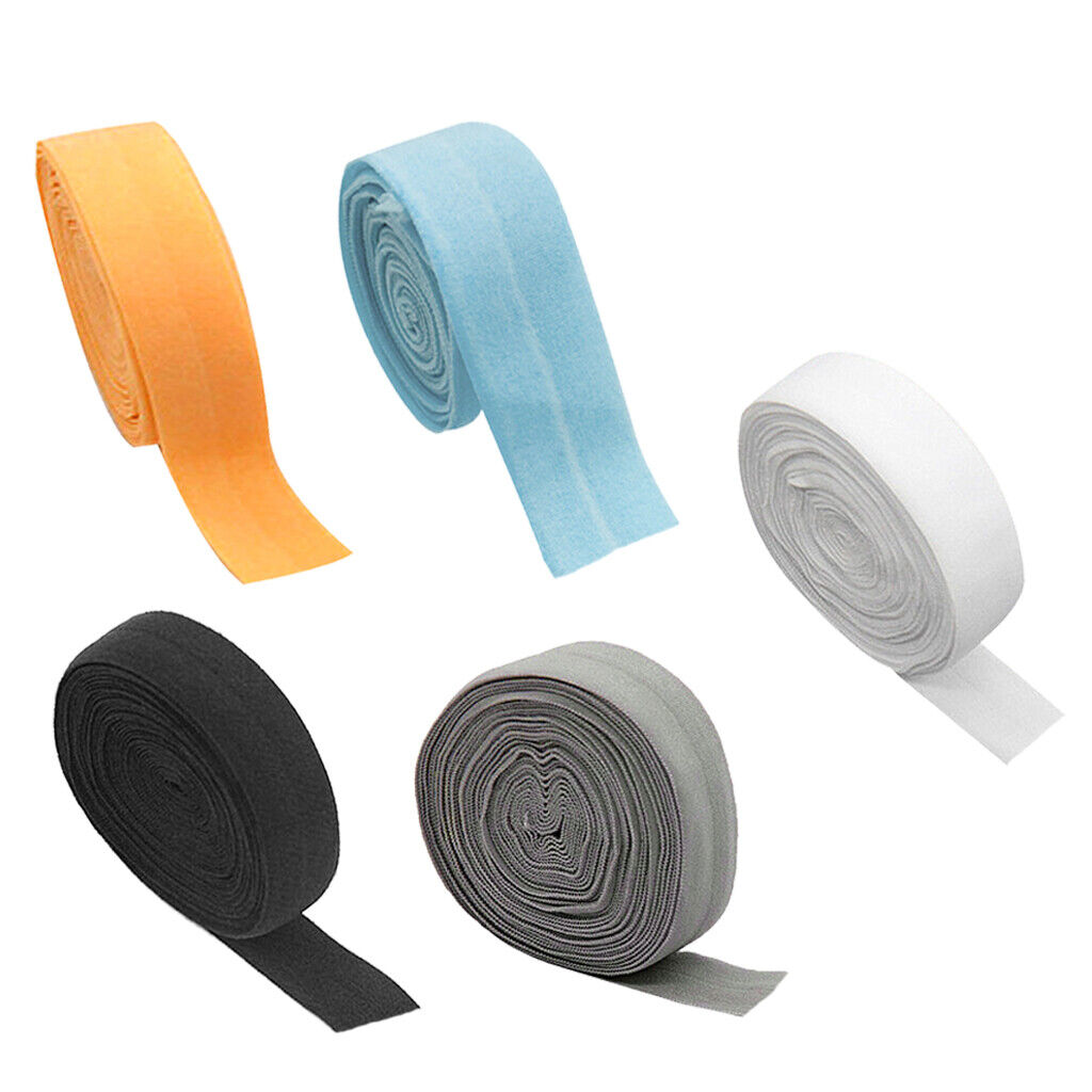 5Pcs 20mm Flat Elastic Rope Heavy Stretch for Sewing Trimming Clothing