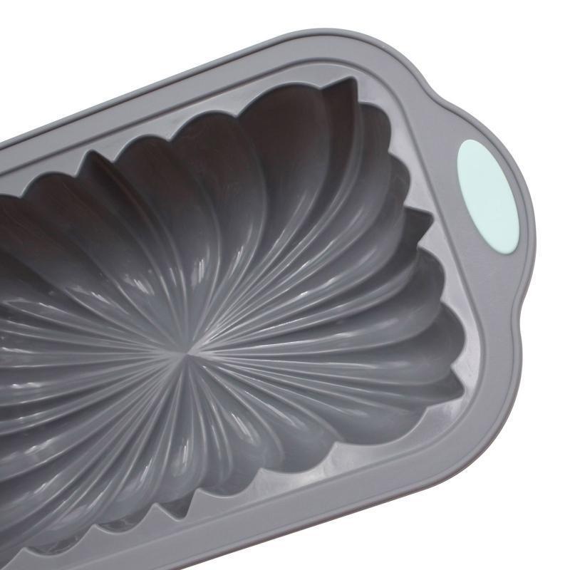 Rectangle Shape Flexible Silicone Cake Pan Pastry Baking Mold Loaf Tool or Party