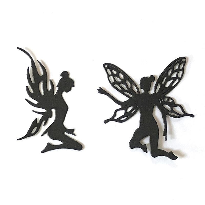 Fairy Angel Set Cutting Dies Stencil Scrapbooking DIY Album Stamp Paper Card