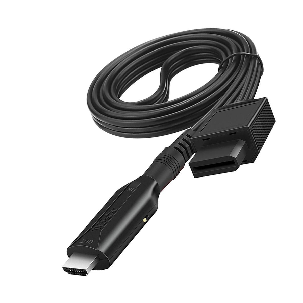 1080P Wii to HDMI Converter Cable, Output Video&Audio Plug and Play HDMI Video