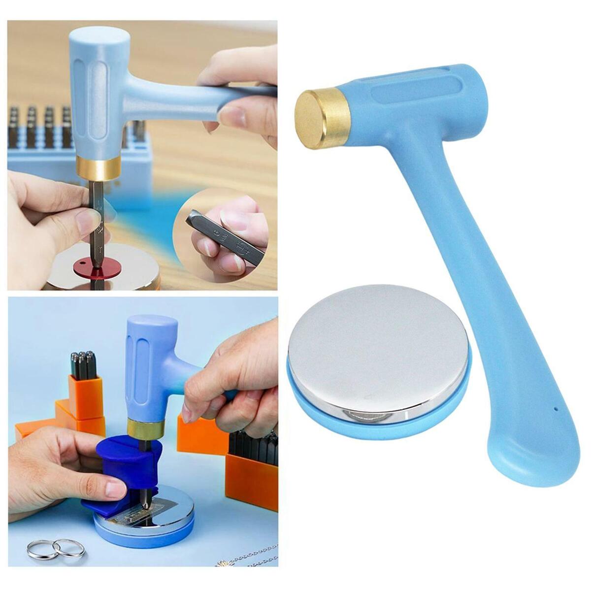 Professional Jewelry  Stamps Hammer and Steel  for Craft