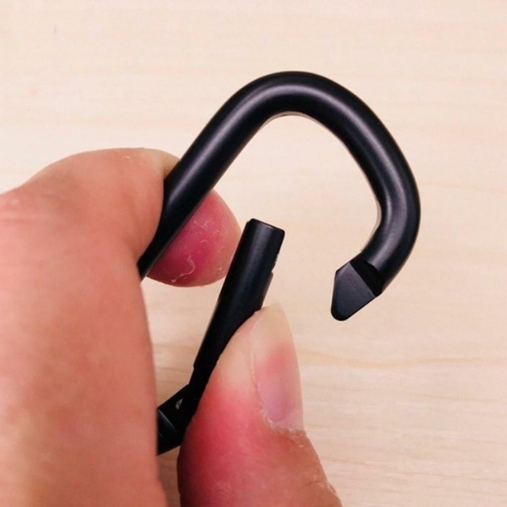 2Pieces Heavy Duty Spring Loaded Carabiner  Clasp Karabiner Carabina -