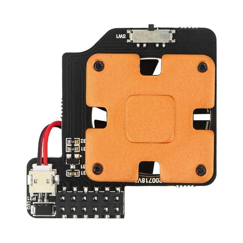 Speed Control Cooling Fan Pure Copper Metal Bottom Heatsink Fan for RPi 4B/3B+3B