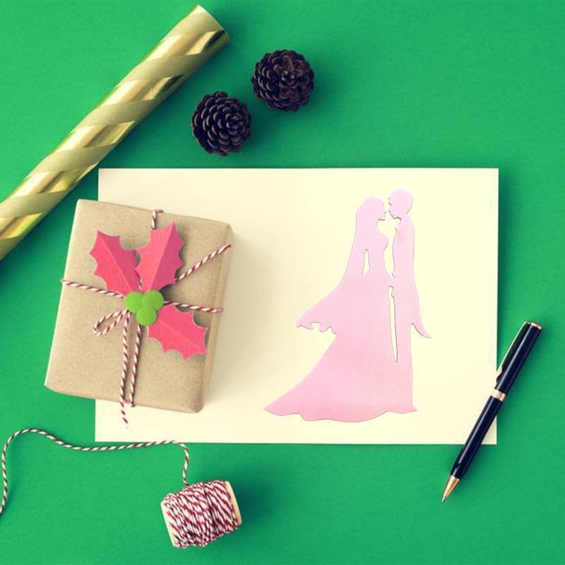 Wedding Scene Metal Cutting Dies Blade Punch Stencils Die Embossing Template