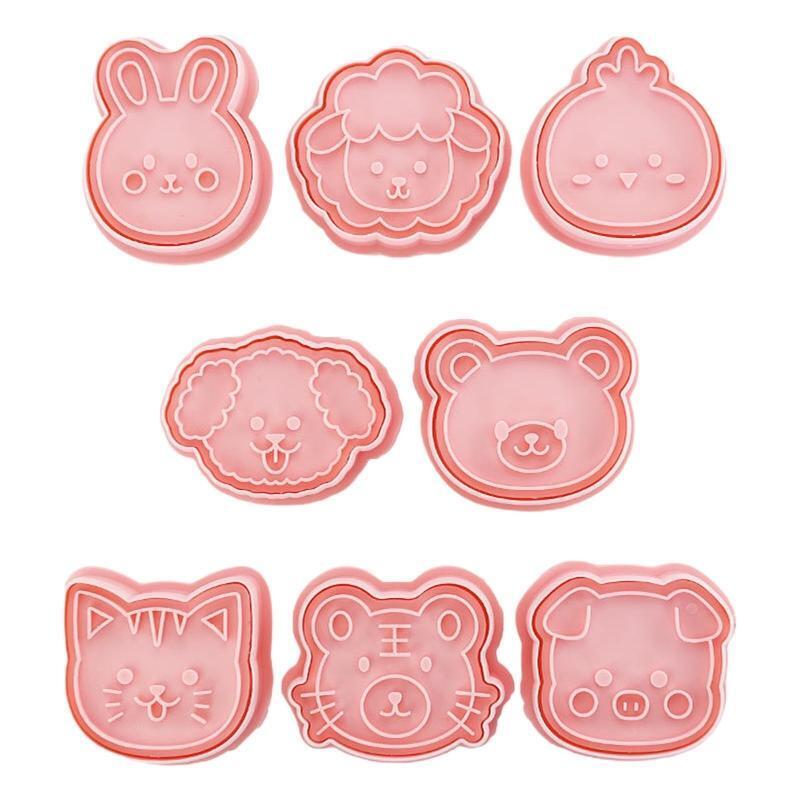 Cookie Mold Dessert Fondant Biscuit Cutter Plastic DIY Cookie Cutter Baking Tool