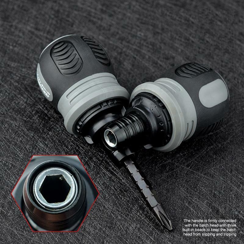 Screwdriver Adjustable Length Slotted and Phillips Magnetic Tip
