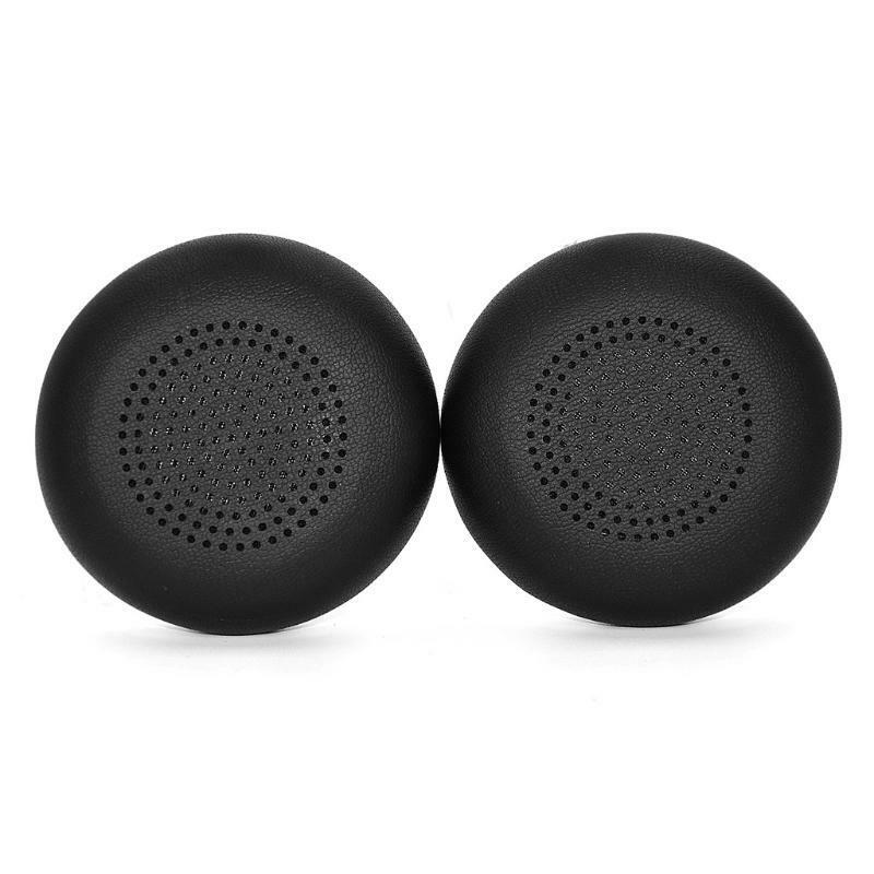 Replacement Leather Ear Pads Cover Earpads for -Jabra Evolve 75 75+ / 75 UC / 75