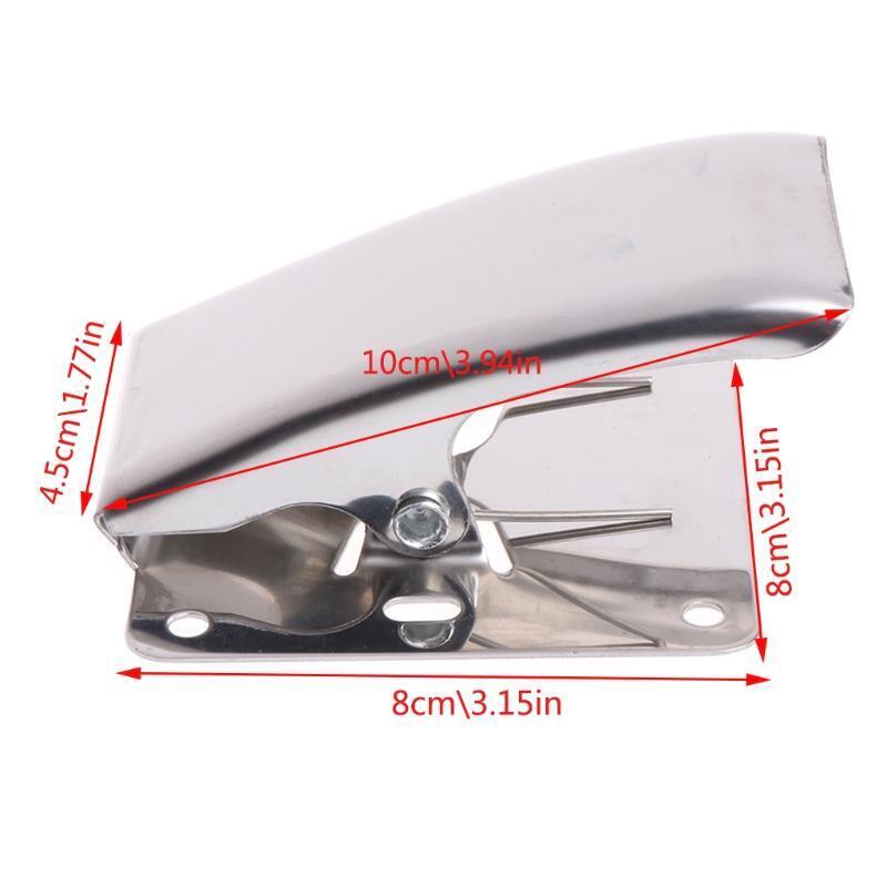 Stainless Steel Fish Fillet Clamp Deep-jaw Fish Tail Cutter Cleaning Tools
