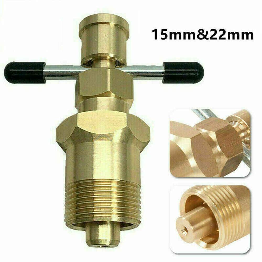 Solid Brass Copper Pipe Joint Olive Remover 15mm&22mm Olive Puller Removal Tool