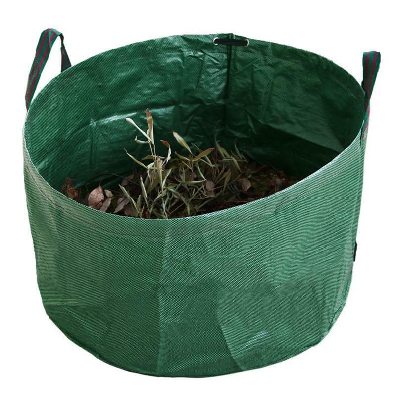 63 Gallon Large Garden Plant Grow Bag Heavy Duty Reusable DIY Planting Waste Bag