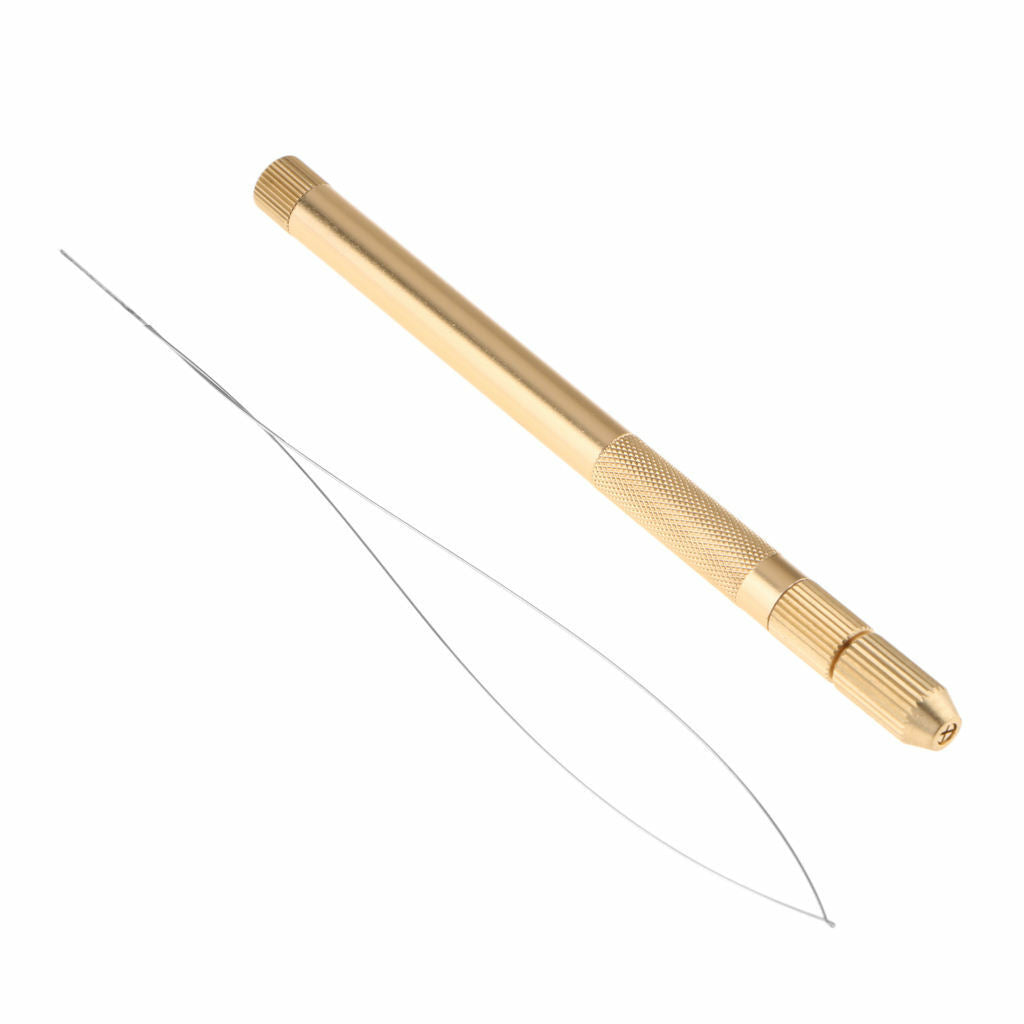 Ventilating Latch Pulling Hook Needles And Holder Kit for Making Lace Wig Hair