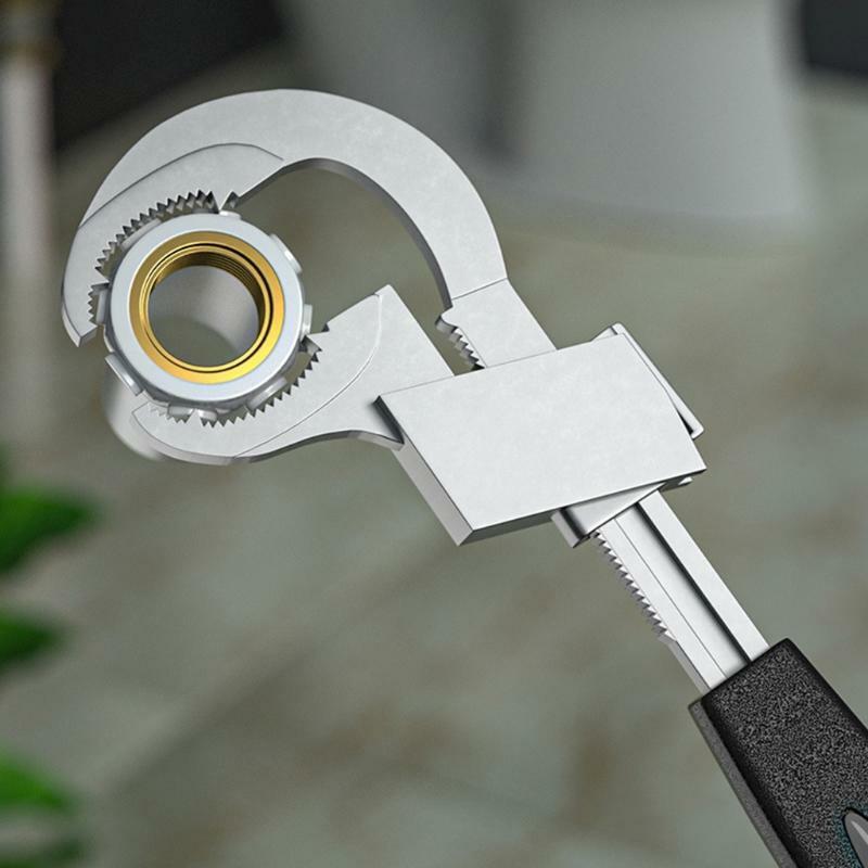 Multif-unction Faucet Wrench Tool Faucet & Sink Wrench Aluminum Alloy Hand Tool