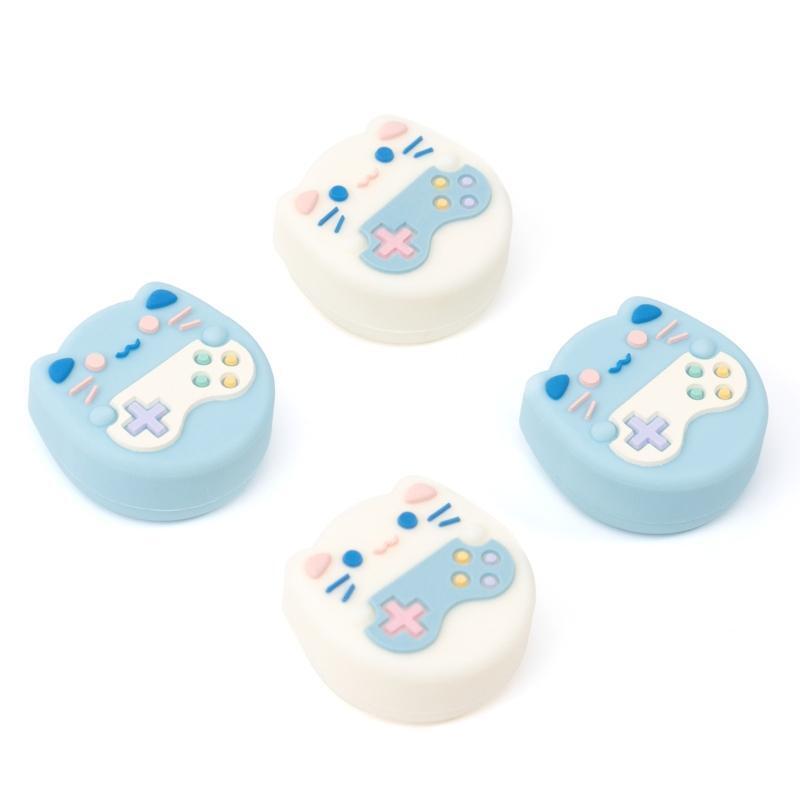 4Pcs Silicone Thumbstick Grip Cap Analog Thumb Stick Cover For Switch Lite