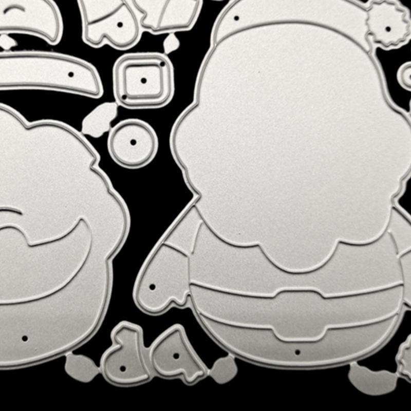 Snowman Metal Cutting Dies Stencil DIY Scrapbook Album Paper Card Template Mold