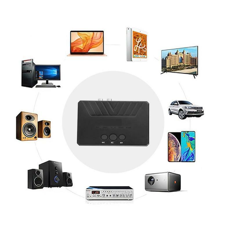 Digital Display Wireless Adapter Receiver Transmitter Stereo 3.5mm Aux Adapter