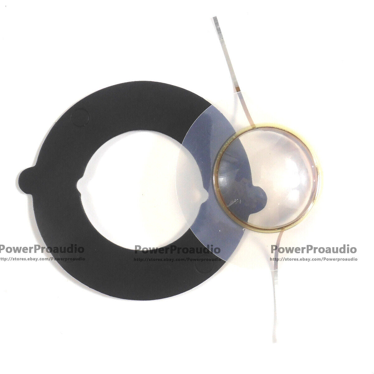 1 sets /LOT Replacement Diaphragm for JBL 2414 2414H voice coil+1pcs black paper