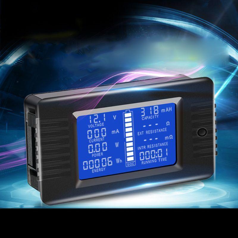 Multi-Function Power Monitor LCD Digital Display Ammeter Voltmeter Multimeter