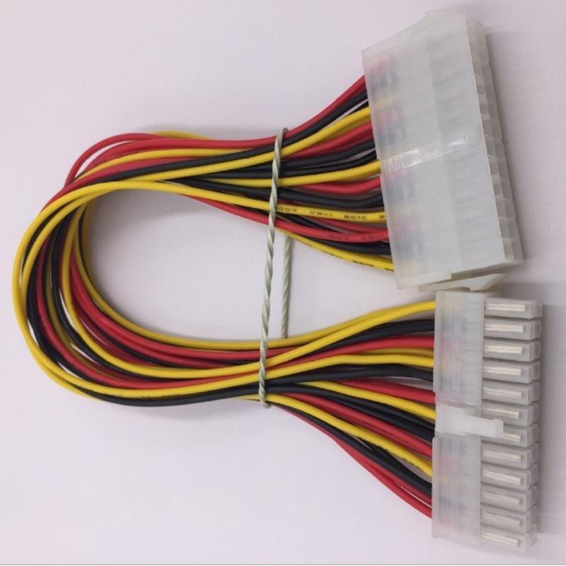 24p Power Output Extension Cable 24pin ATX 24P Power Extension Cable ATX