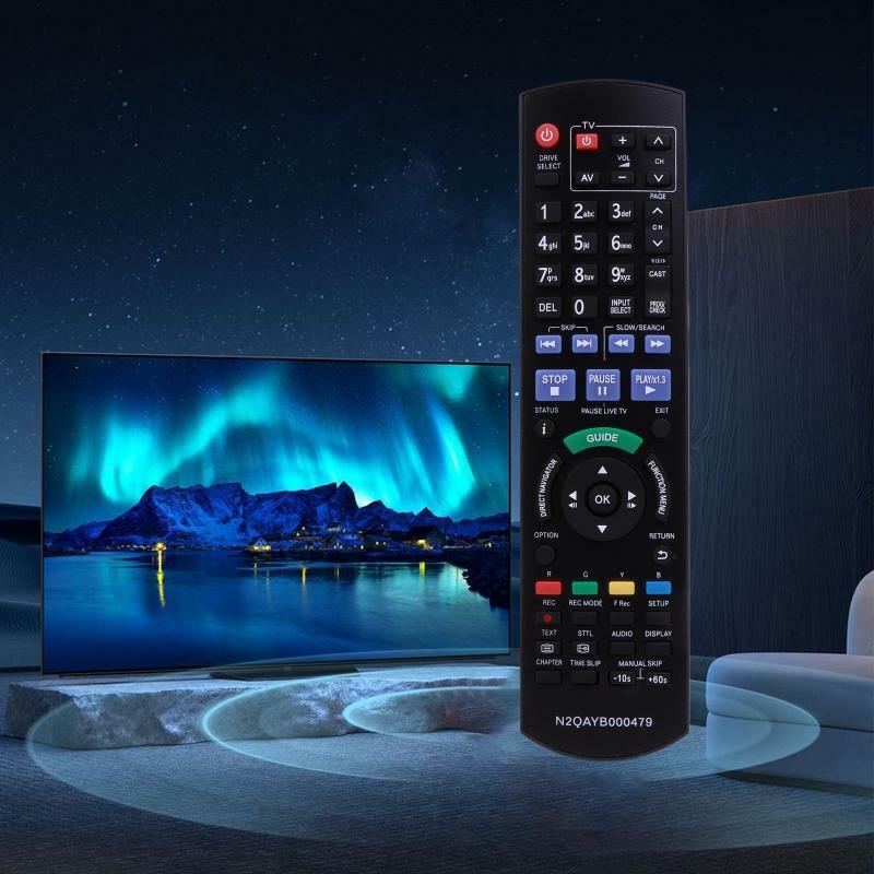 Remote for Panasonic N2QAYB000475 DMR-BW780 DMRBW780GL Blu-Ray Disc DVD Players