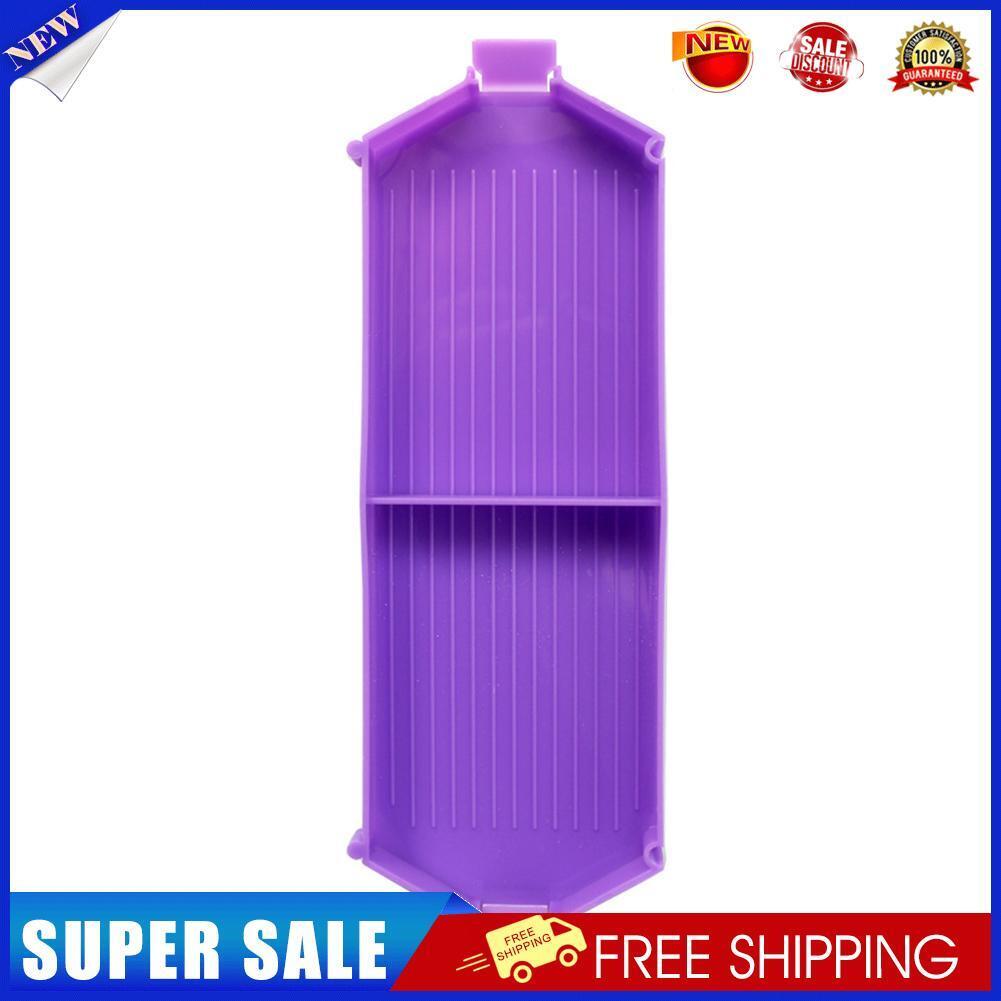 Diamond Painting Bead Sorting Tray Stackable Rhinestone Plate (1pc Purple)