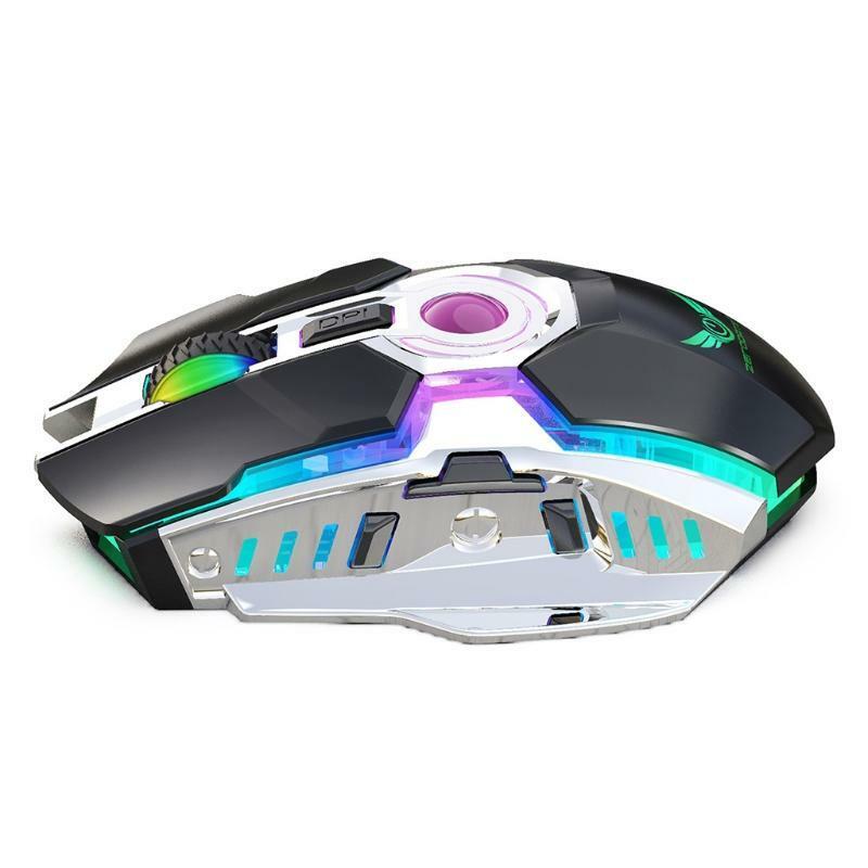Rechargeable 2.4G Wireless Gaming Mice with 2400 DPI Cursor PC Gaming Mice