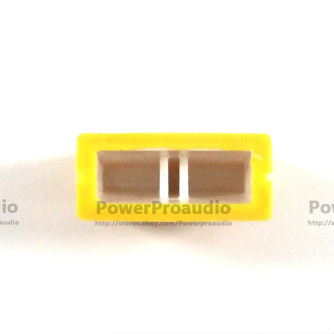 10PCS REPLACEMENT CROSSFADER KNOB FOR PIONEER DJM800 DJM700 DAC2371 Yellow