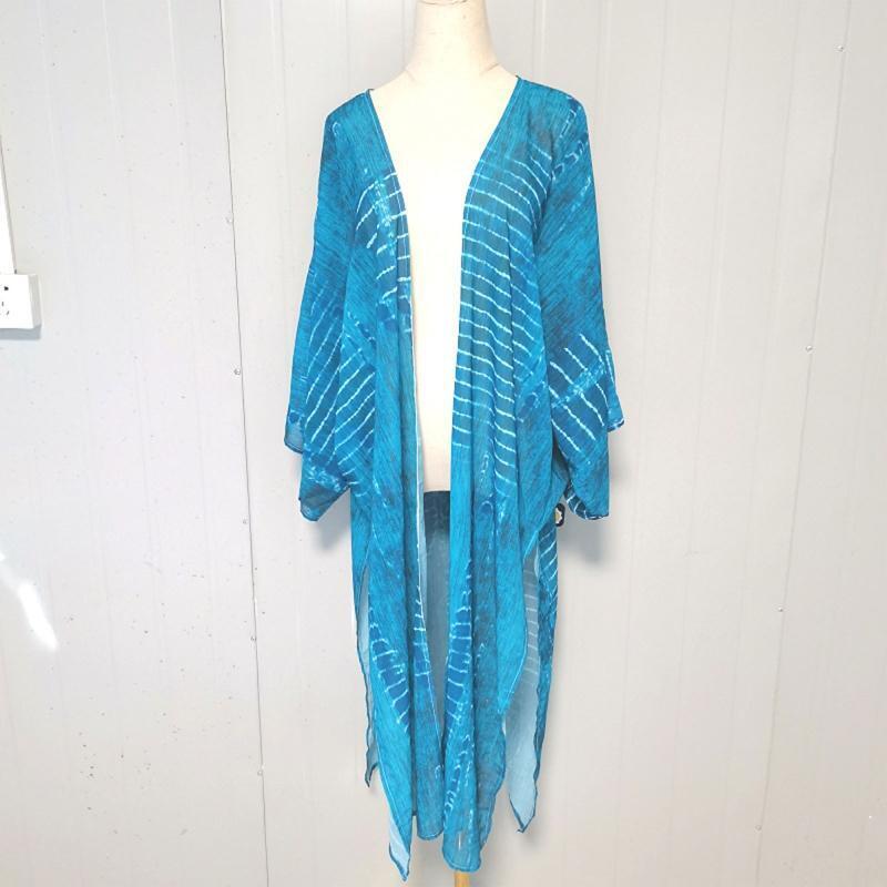 Women Cardigan Bathing Suit Cover Ups Long Sleeve Sun Protection Beach Cover Up