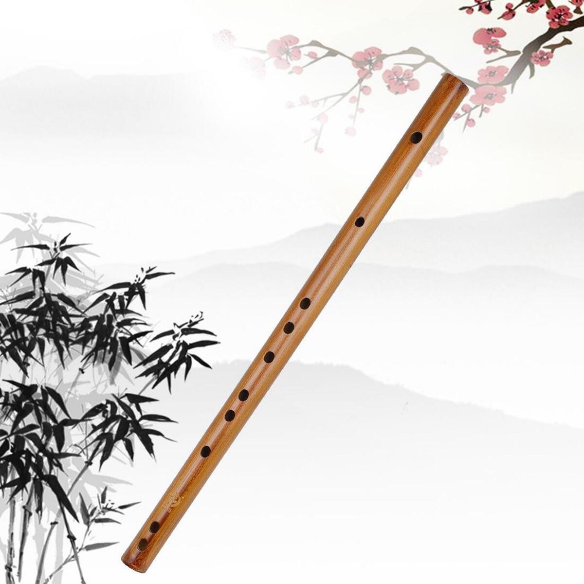 4x Traditional Wooden Flute Great Sound Woodwind Musical Instrument Gift