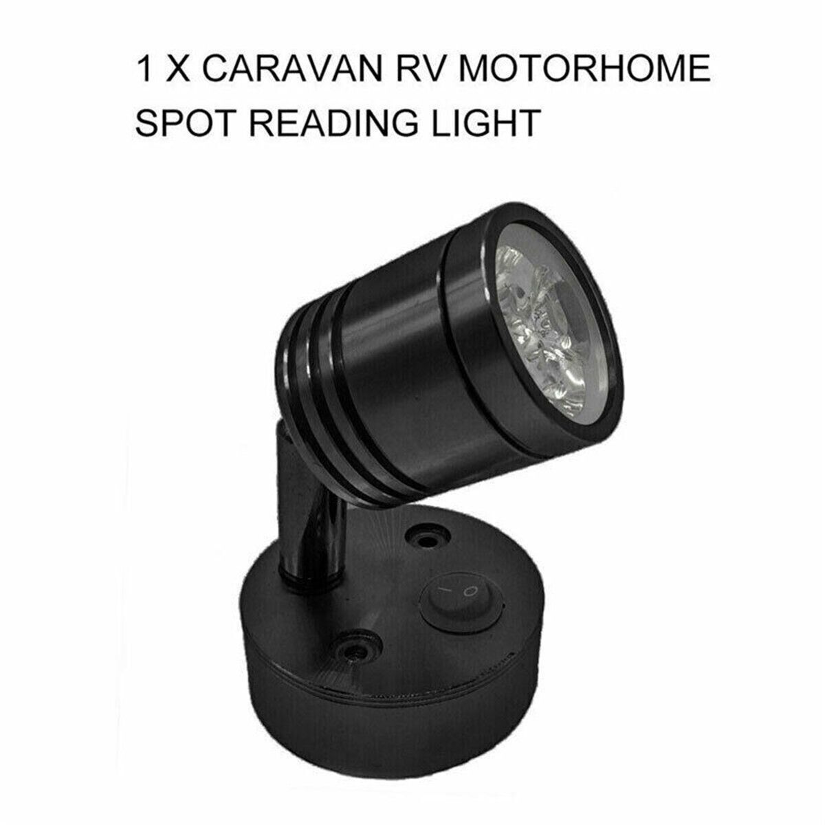 Indoor Aluminum Boat Motorhome Lights LED Lamps LED Spot Reading Light