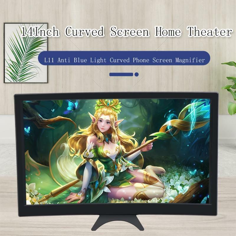 Mobile Phone Screen Amplifier Enlarger Foldable Stand for Movies Videos Gaming