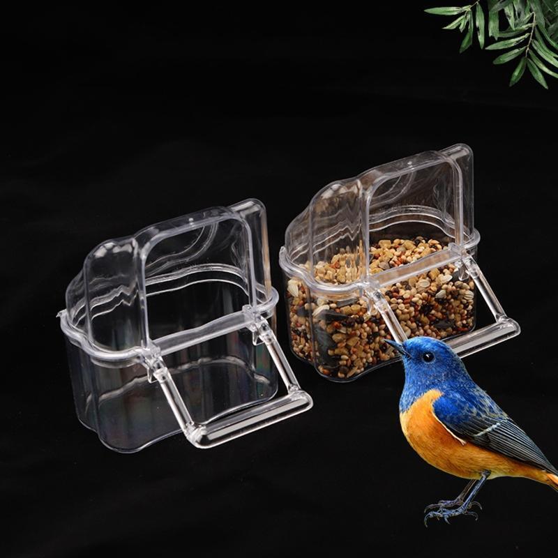 No Mess Bird Feeder Bowl for Pet Cages for Green Cheek Conures Parrotlets