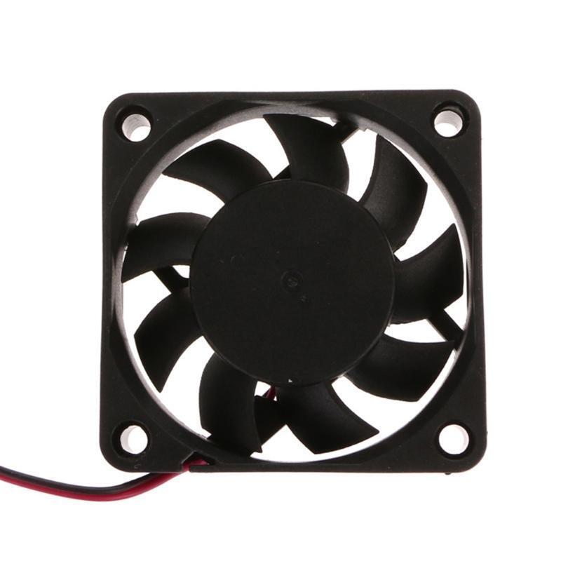 DC 12V 2-Pin 60x60x15mm PC Computer CPU System Sleeve-Bearing Cooling Fan 6015