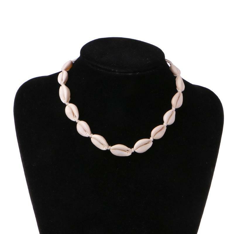 Summer Beach Natural Shell Handmade Hawaii Wakiki Boho Choker Necklace For Women