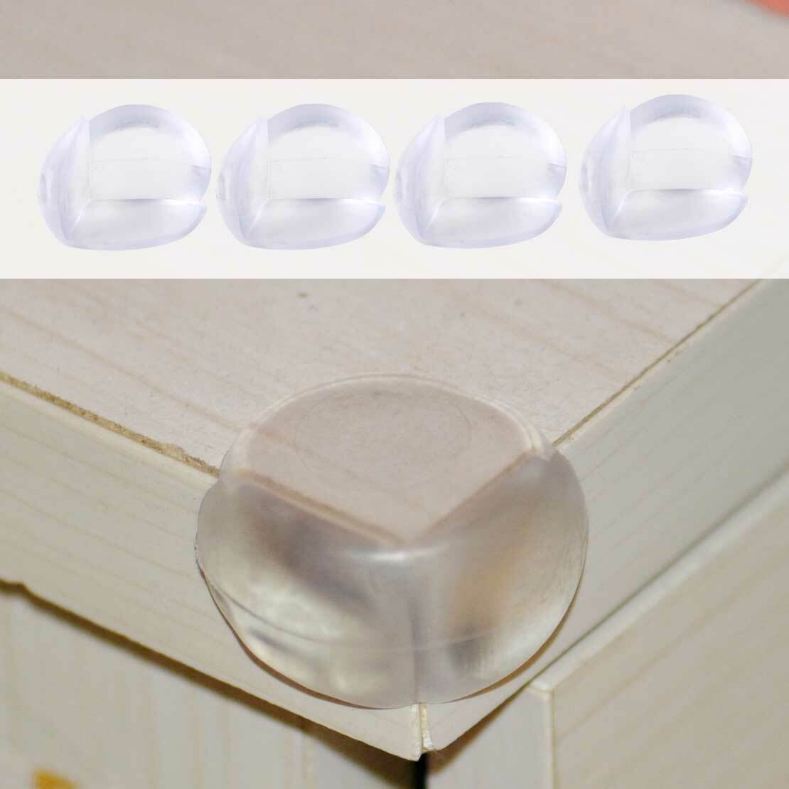 4x Soft Table Corner Edge Protector Baby Kids Safety Corner Cushion Bumper Li