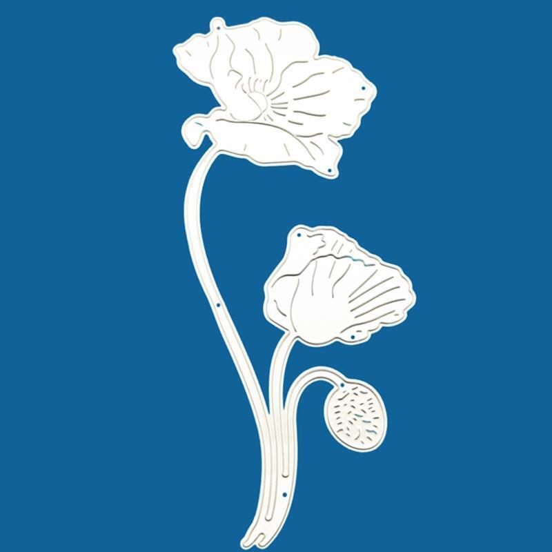 Lotus Metal Cutting Dies Stencil Scrapbooking DIY Album Stamp Paper Card