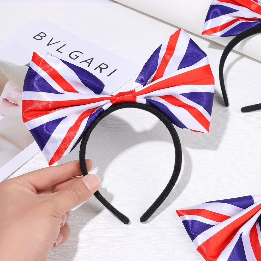 Decor Festival Headband Headwear Platinum Jubilee Union Jack Headband Hairband