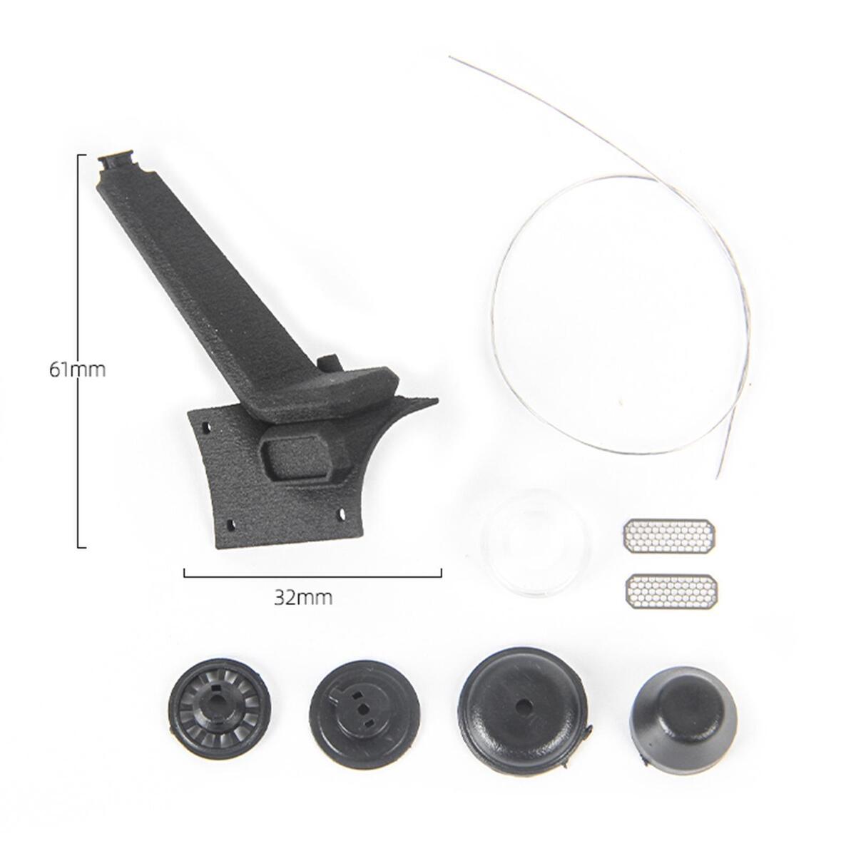 Durable Snorkel Wading Throat for Axial SCX10 1:10 RC Crawler Truck DIY