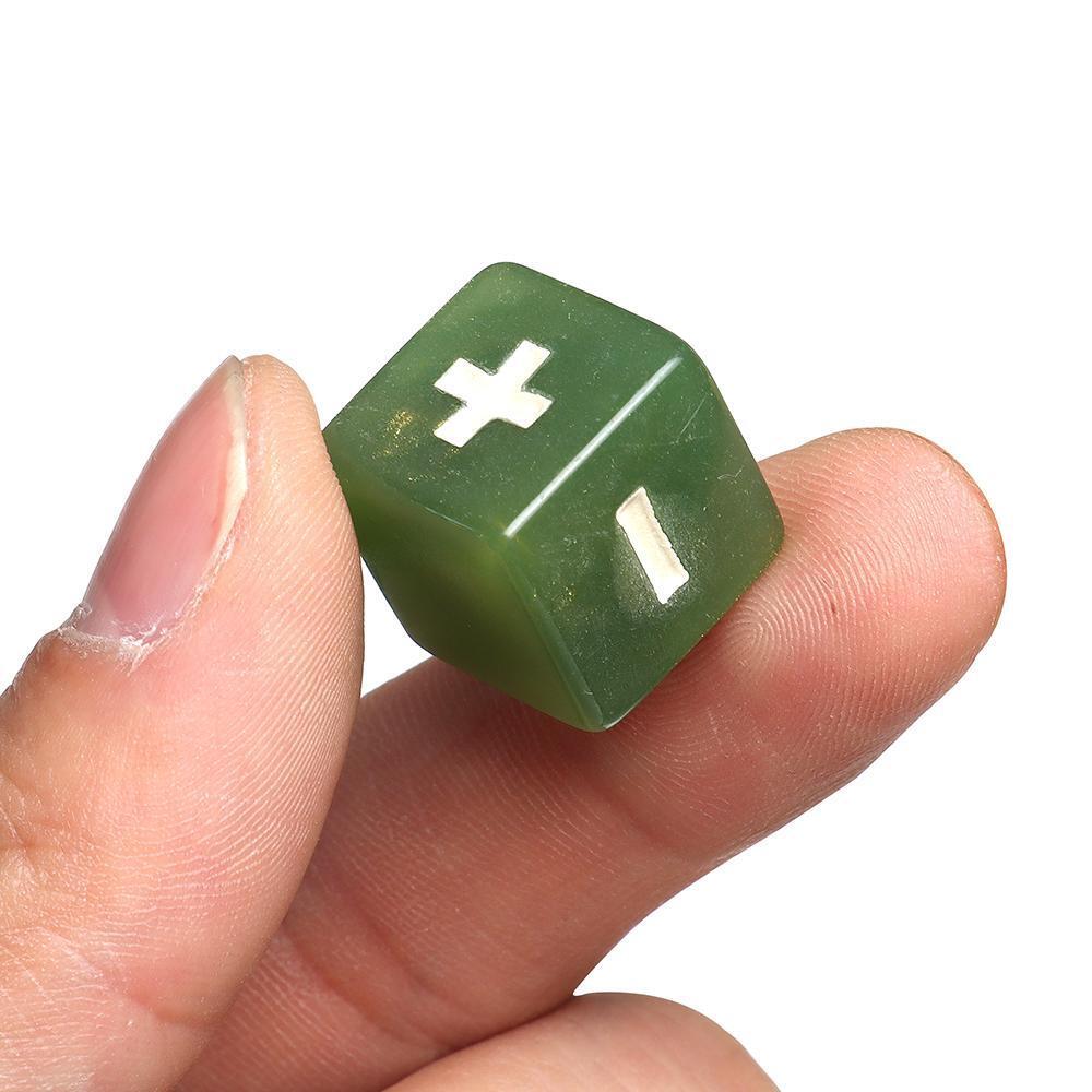 Operation Dice Board Game Accessories Two-color Dices Plus and Minus Dice