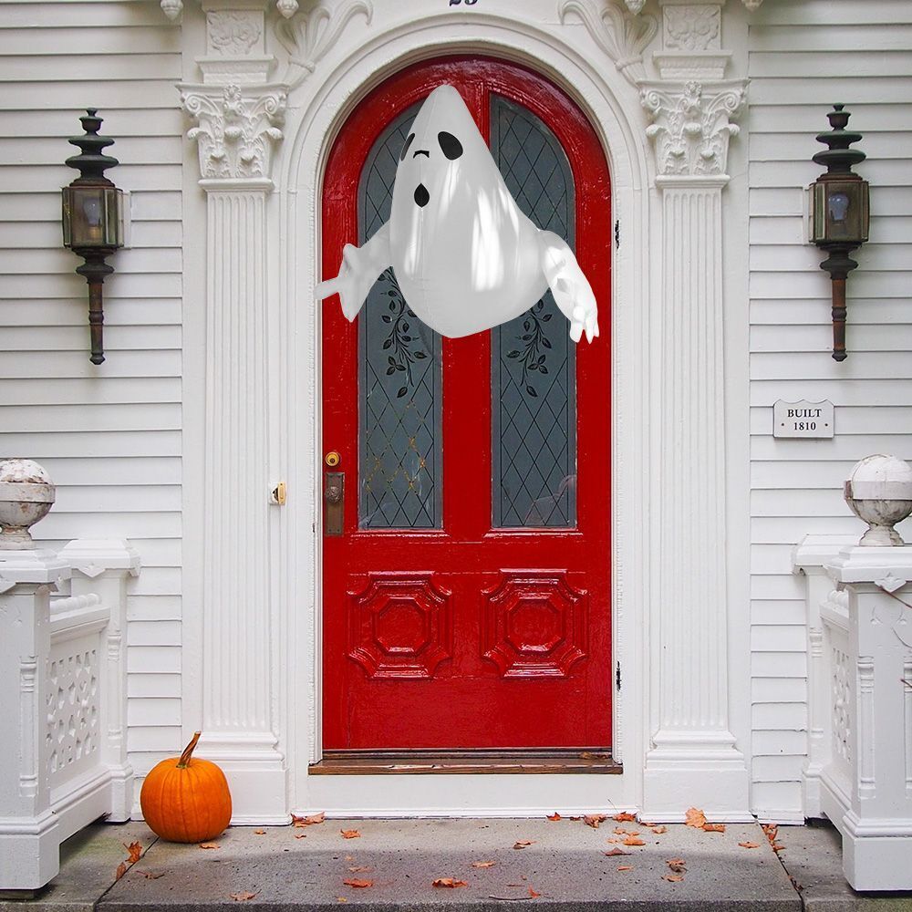 Horror Props Halloween Ornament Inflatable Animated Ghost Hanging Decoration