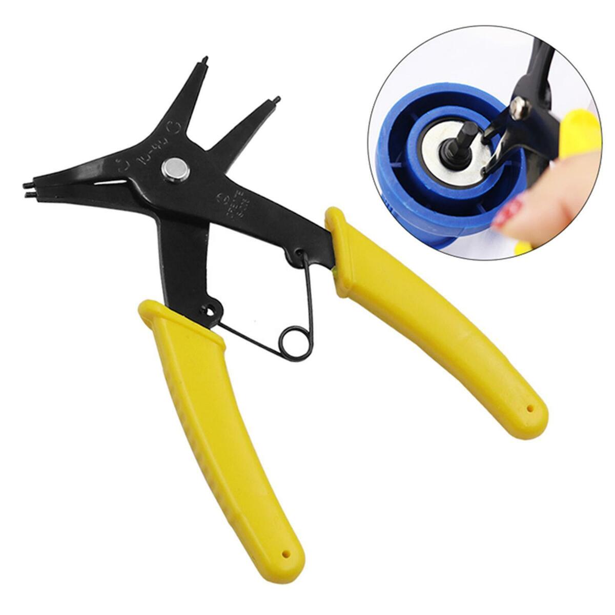 Circlip Pliers Repair Manual Tools Steel  Rings Pliers