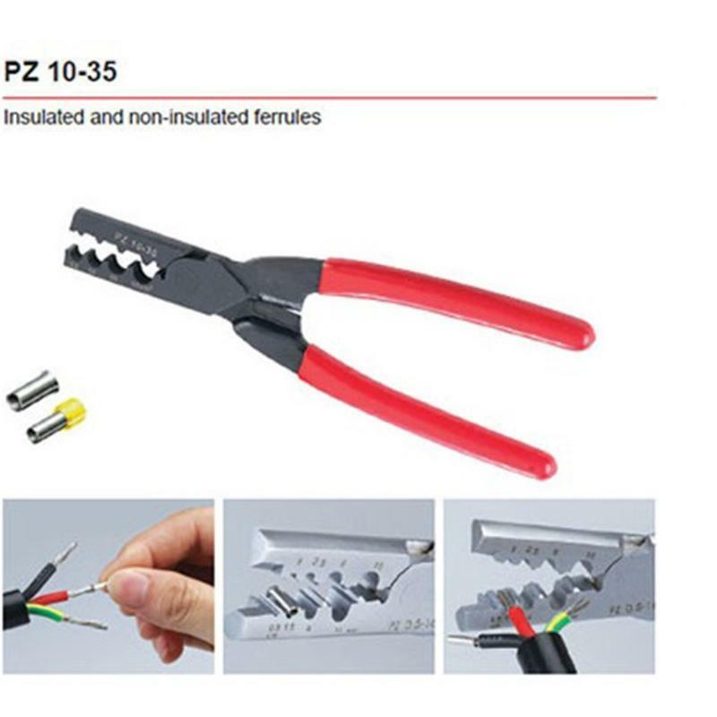 Anti-Slip Sleeve Type Terminal Extrusion Pliers Perfect for DIY Homeowner