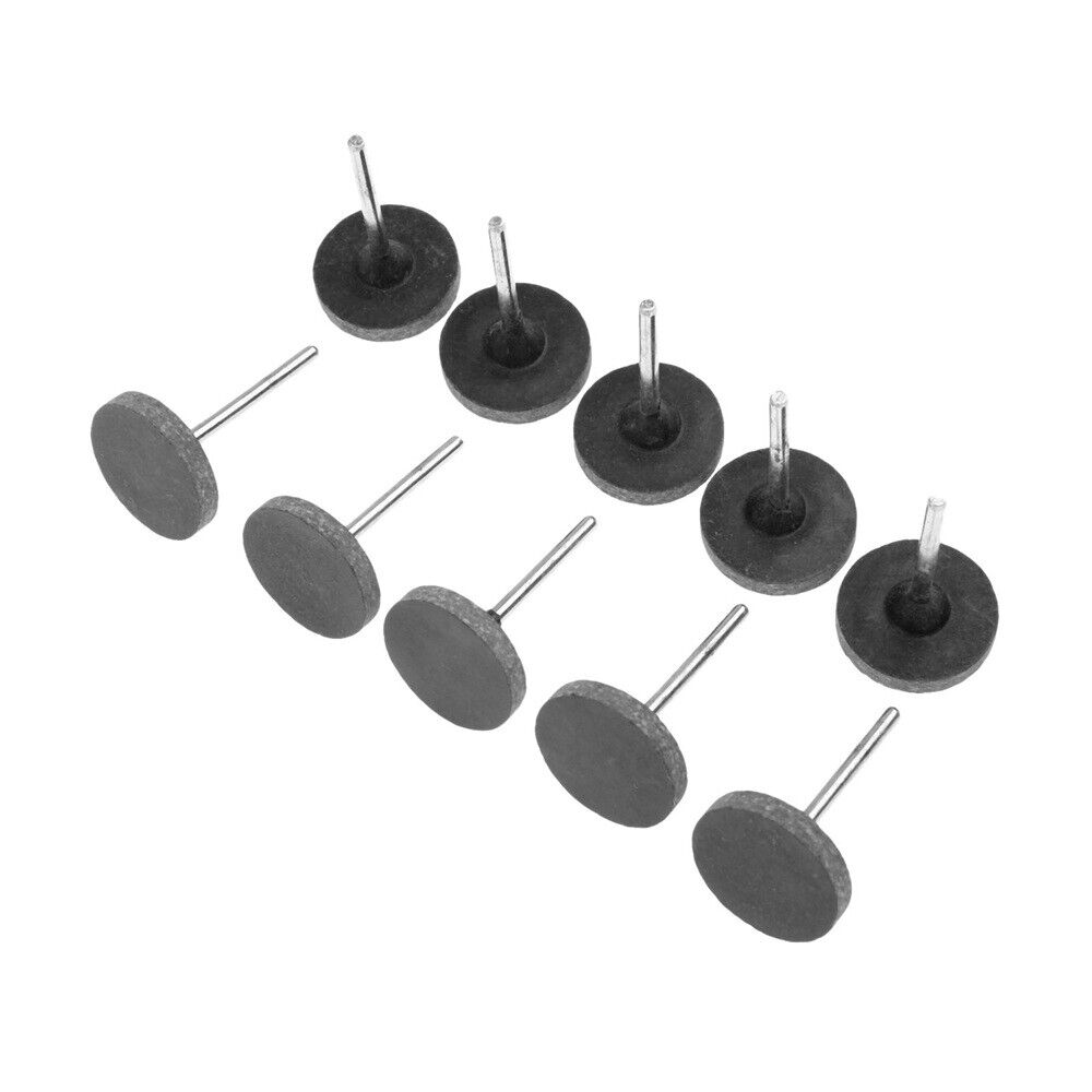 T-shaped Rubber Fine Grinding Head Polishing Craft Metal Wood Rotary Tool 10pcs