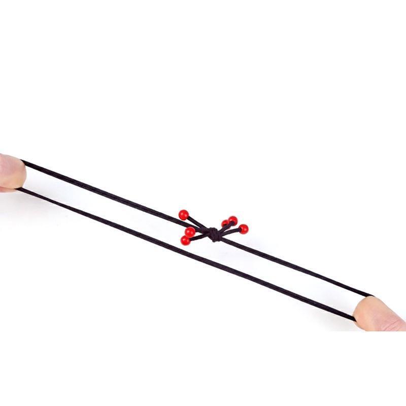 Red Bean Ponytail Holders Hair Rope Fashion Hair Ties for Thick or Thin Hair