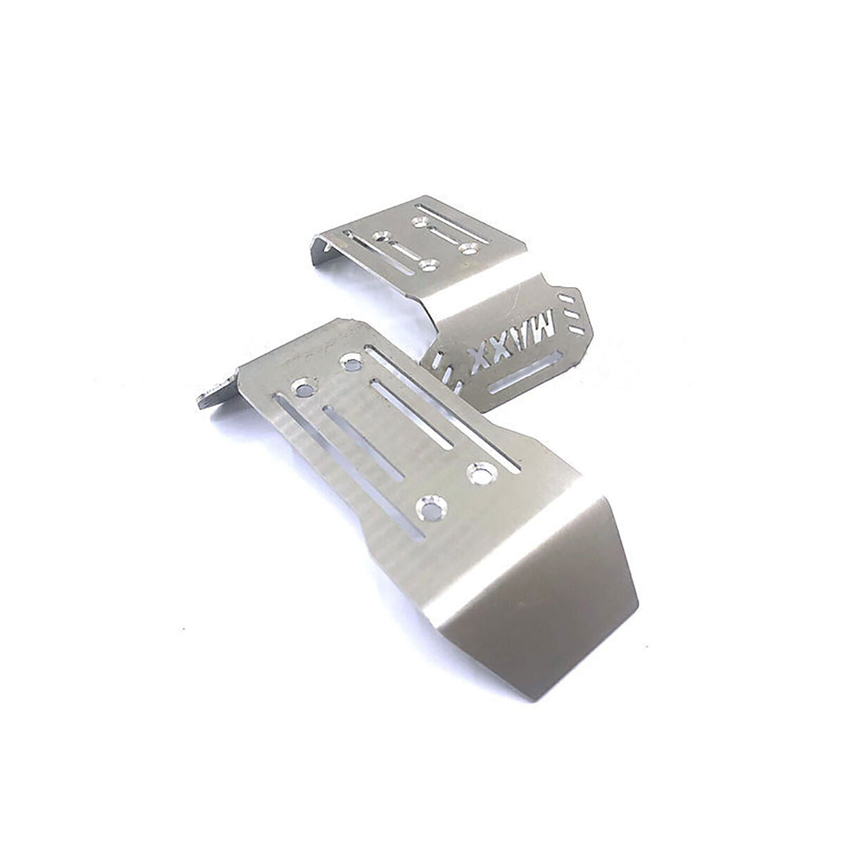 For Traxxas 1/10 MAXX RC Truck Stainless Steel Chassis Armor Skid Plate Guard 5X