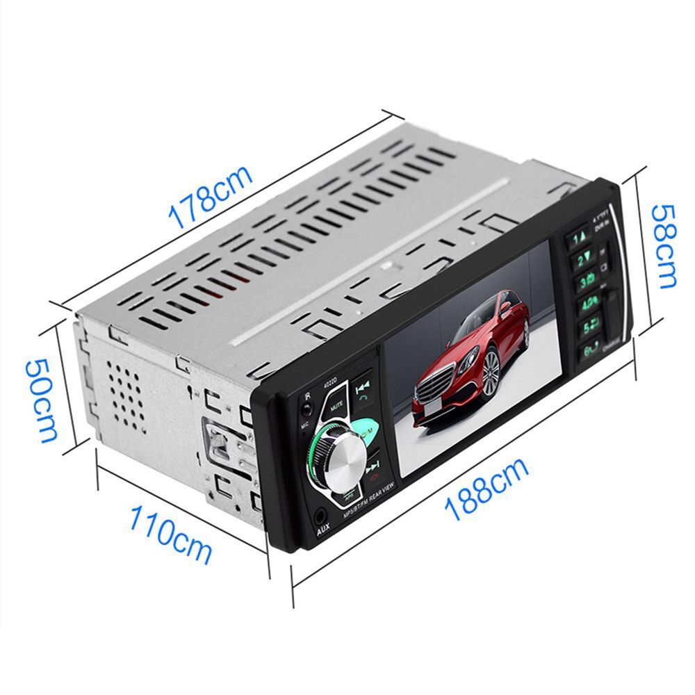 Camera In-dash Audio Head Unit Car MP5 Player Car Stereo Radio Bluetooth
