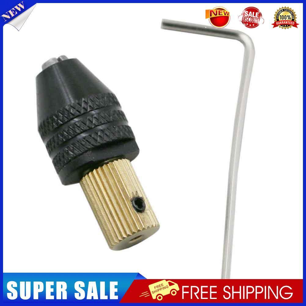 Electric Motor Shaft Self-tightening Chuck Mini Drill Accessories (3.17mm)